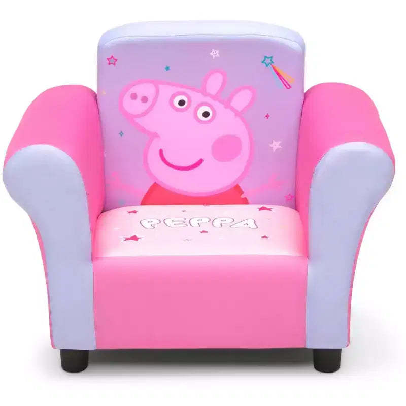 Delta Children Peppa Pig Upholstered Arm Chair