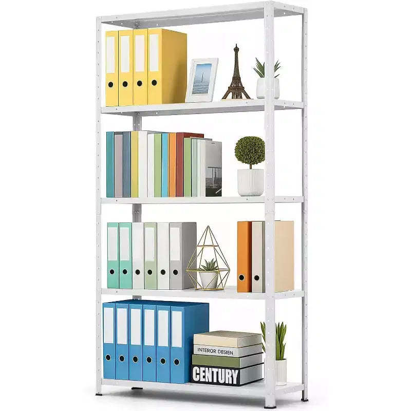 COZONY Adjustable Storage Shelves, Metal Shelf Organizer Unit for Garage Bedroom Living Room Office Closet