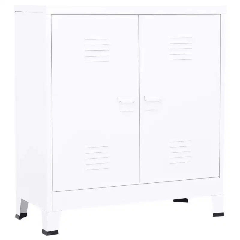 vidaXL File Cabinet Sideboard Storage Chest Cabinet for Home Office Steel