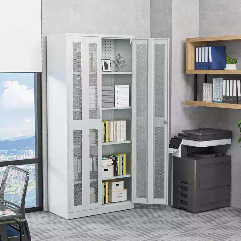 Mesh Door Tool Storage Cabinet