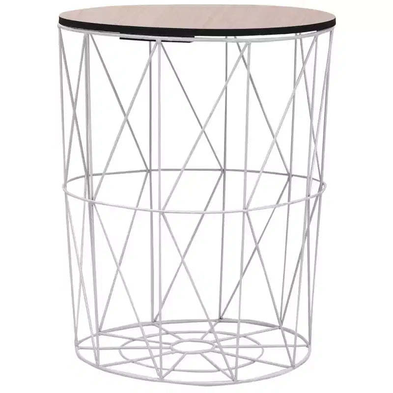 vidaXL Coffee Table White  18.5