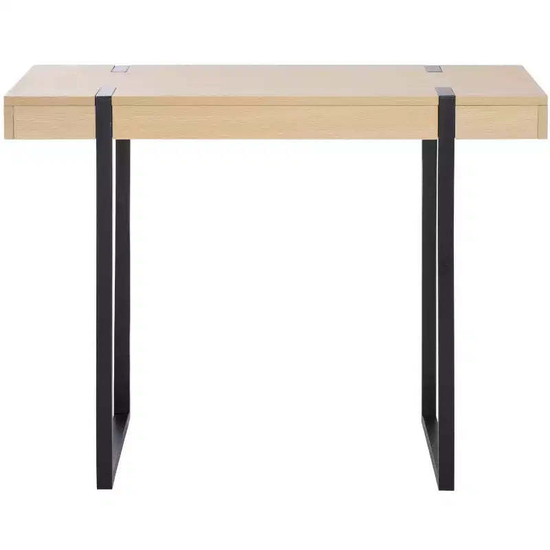 Klausner Console Table - CNS9302A - Sand/Black - Safavieh