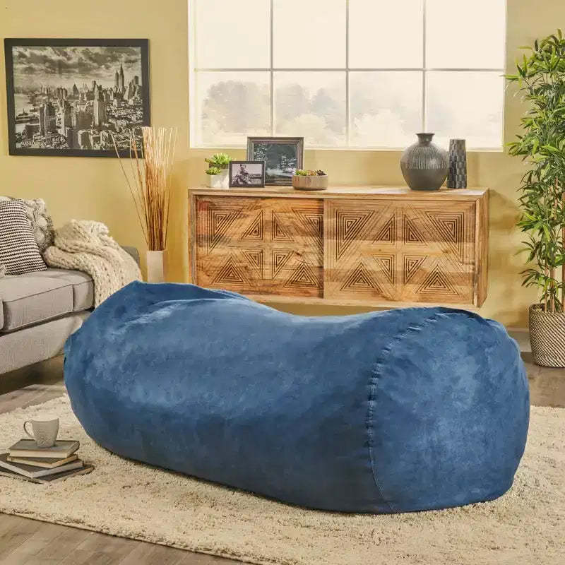Okak Bean Bag Chair for Adults & Kids, Sofa Chair Bean Bag Ottoman,Accent Chairs Comfy Floor Chair for Living Room
