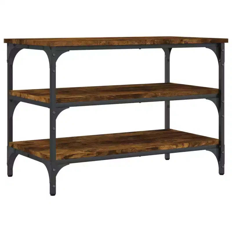 vidaXL Shoe Bench Storage Organizer Entryway Hallway Furniture Engineered Wood