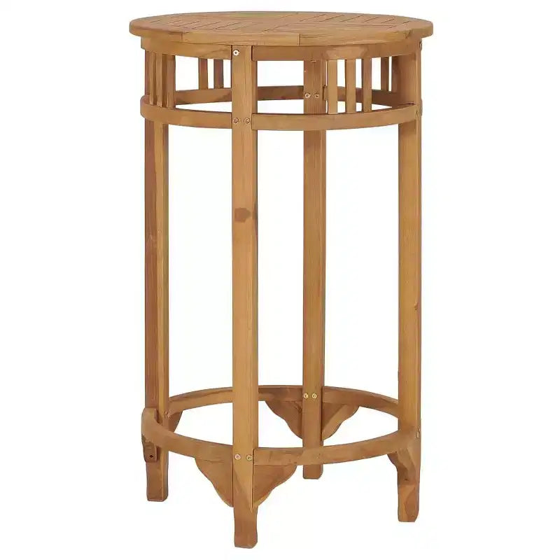 vidaXL Bar Table  23.6 Solid Wood Teak