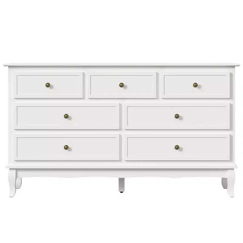 55'' Modern Dresser for Bedroom With 7 Spacious Drawers 55'' Modern Dresser for Bedroom With 7 Spacious Drawers