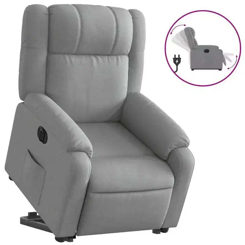 vidaXL Electric Stand Up Massage Recliner Chair