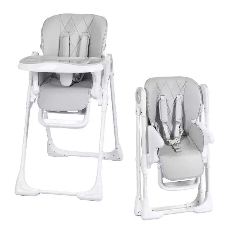 Baby High Chair, Multifunctional Infant Highchairs with Adjustable Height and Recline