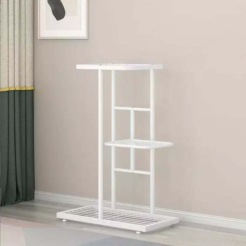 Multi-Tier Metal Plant Stand for Indoor & Outdoor Use