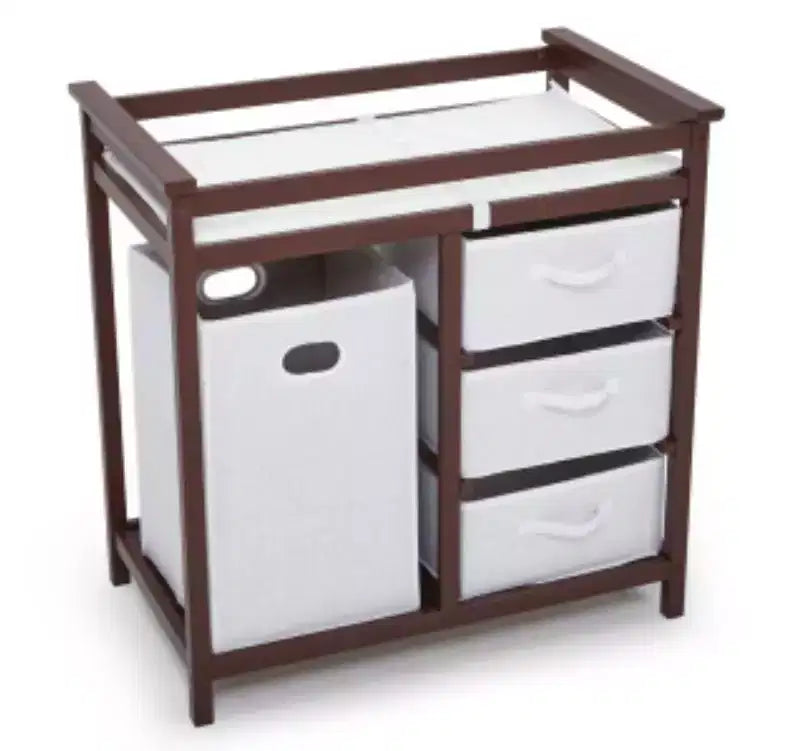 Wooden Baby Changing Table (Solid Wood)