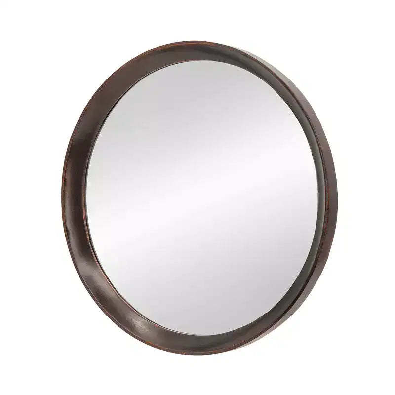 MAYEERTY 20x1.5 Wood Wall Decor Mirror with Frame of Solid Wood for Bathroom, Entryway Console Lean Against Wall