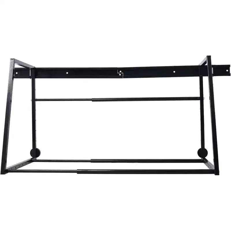 Heavy-Duty Adjustable Garage Wall Storage Rack - Multi-Tire Holder for Organized Garage Storage (Black, 64.5*28*28inch)