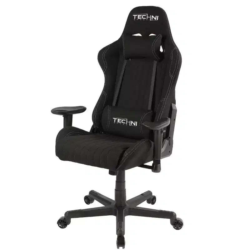 TUYOHW Adjustable Ergonomics Gaming Chair 360 Swivel Office Chairs with Head&Lumbar Pillow,90-150 Recliner Chair for Office&Home,250lbs Max,Black
