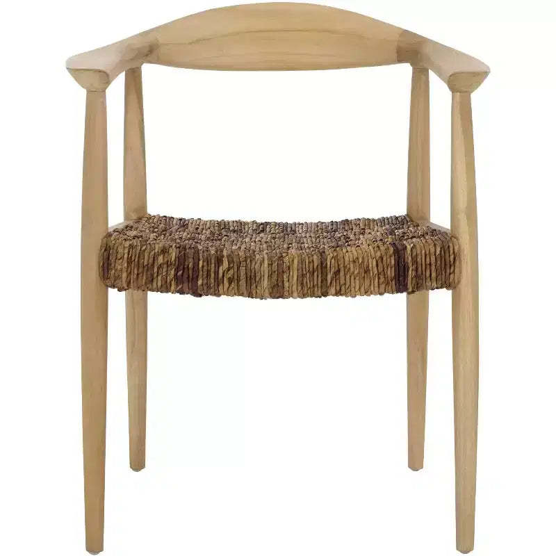 Bandelier Banana Weaved Dining Chair - DCH1217 - Natural/Natural - Safavieh