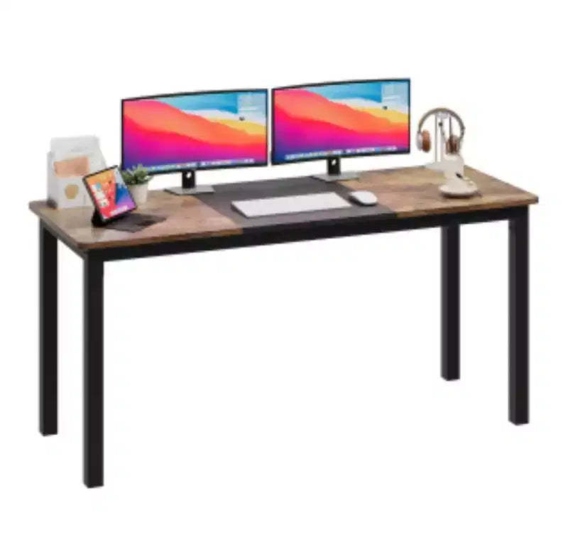 1.6M MDF+Iron Office Desk, 60cm Width