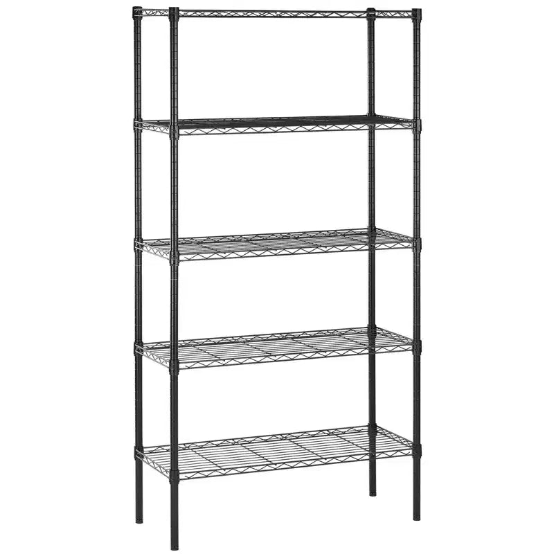 JIONJOY Heavy Duty Metal Wire Shelves - 200lbs/Shelf Adjustable Storage for Kitchen Garage Bathroom