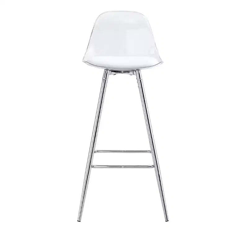 Modern Comfort Upholstered Bar Stool with Metal Legs, Stylish Design for Dining Room/Kitchen/Patio/Living Room,