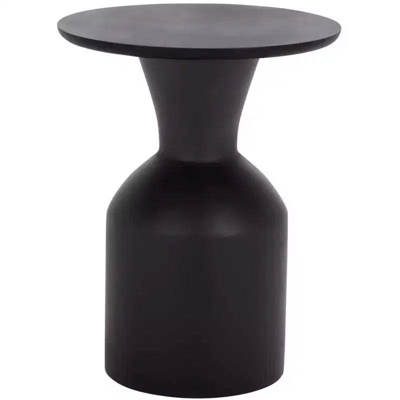 Tazon Round Accent Table - ACC3259 - Black - Safavieh