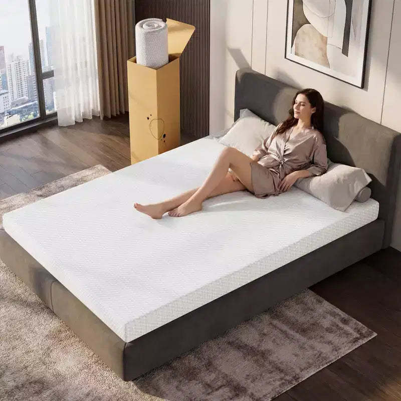 EHMKNP 5 inch Twin/Twin XL Sizes Mattress for Adult Teenager Single, Cooling Memory Foam Mattress,Removable Washable Cover, Medium Firm