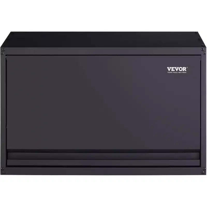 VIYET 20 Wall-Mounted Metal Storage Cabinet-Powder-Coating Steel, Adjustable Shelf, Press Lock, 120LBS Per Shelf