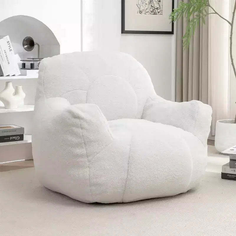 Bean Bag Chair with Filler, Bean Bag Sofa with Tufted Soft Stuffed Filling, Fluffy and Lazy Sofa, Comfy Cozy BeanBag Chairs with Memory Foam for Dorm