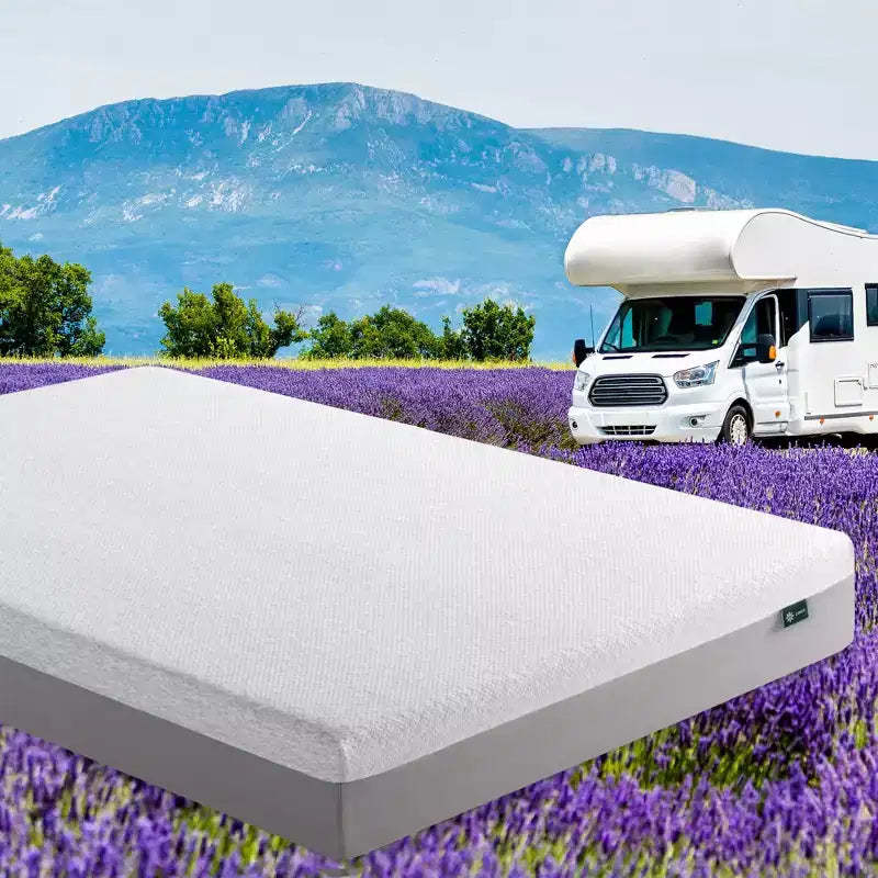 Zinus 8 Inch Ultima RV Memory Foam Mattress, Short Queen, Fiberglass Free, Medium Firm Feel, Breathable Memory Foam, Certified Safe Foams & Fabric