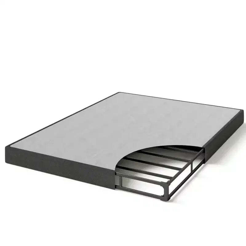 Zinus 5 Inch Full WonderBox(TM) Smart Box Spring, Quick Assembly Mattress Foundation, Durable Metal Frame, Grey