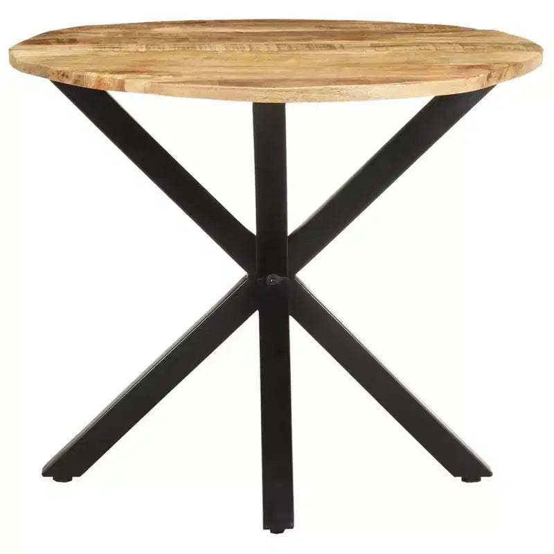 vidaXL Side Table Round End Sofa Table Living Room Coffee Table Solid Wood