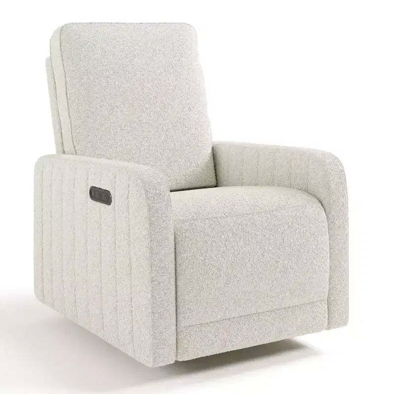 Storkcraft Kyoto Deluxe Nursery Power Recliner Swivel Glider with Dual USB Charging