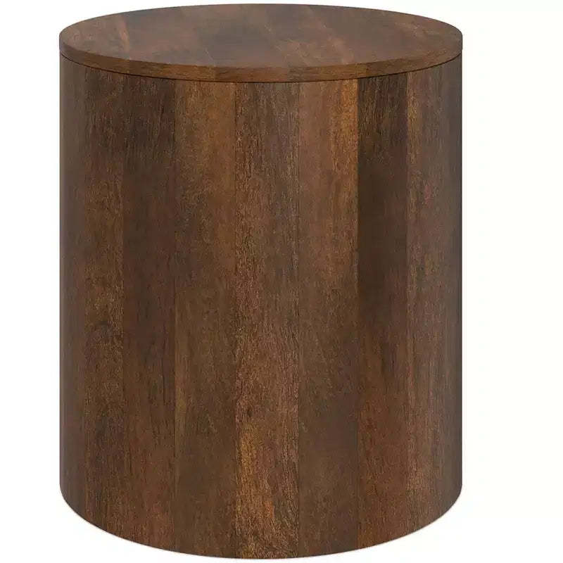 Hillmount 20 inch Wide Solid Mango Contemporary End Table