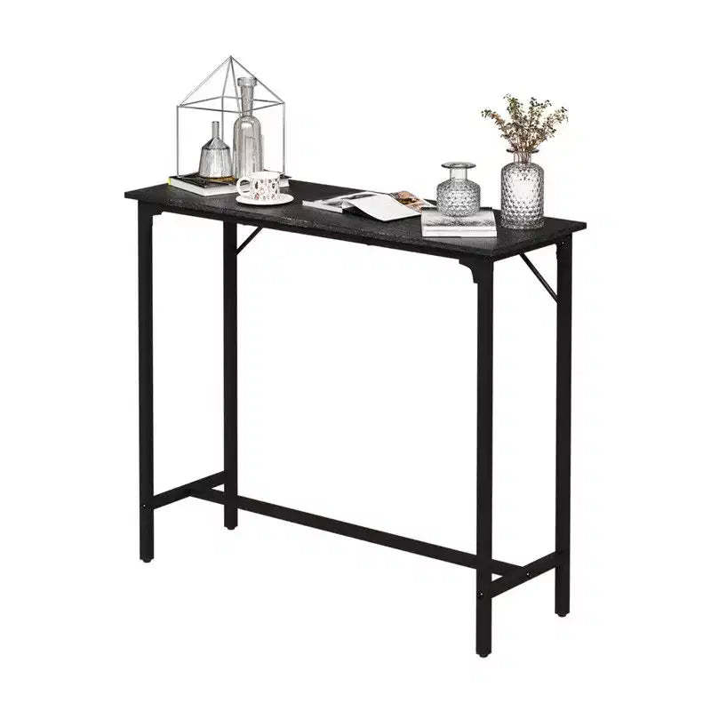 Karl Home 43'' Counter Height Bar Table Rectangular Pub Table Sofa Table