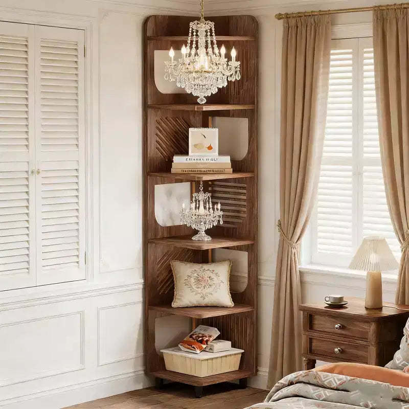 GDFStudio Sapir Modern 72 Tall Storage Rack