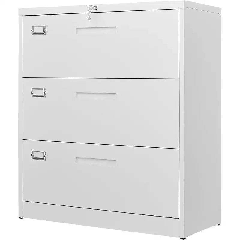 BALHAM TRADE-3 Drawer Metal Filing Organization Office Cabinets with Lock Ideal for Home Office