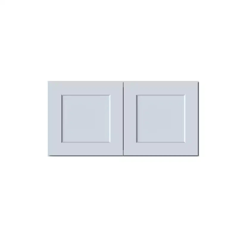 CASAINC 36 W x 18 H x 27 D Shaker Base Kitchen Cabinet with Double Doors, Solid Wood Frame, Water-Based Low-VOC Paint, Soft-Close, RTA, Dove Gray