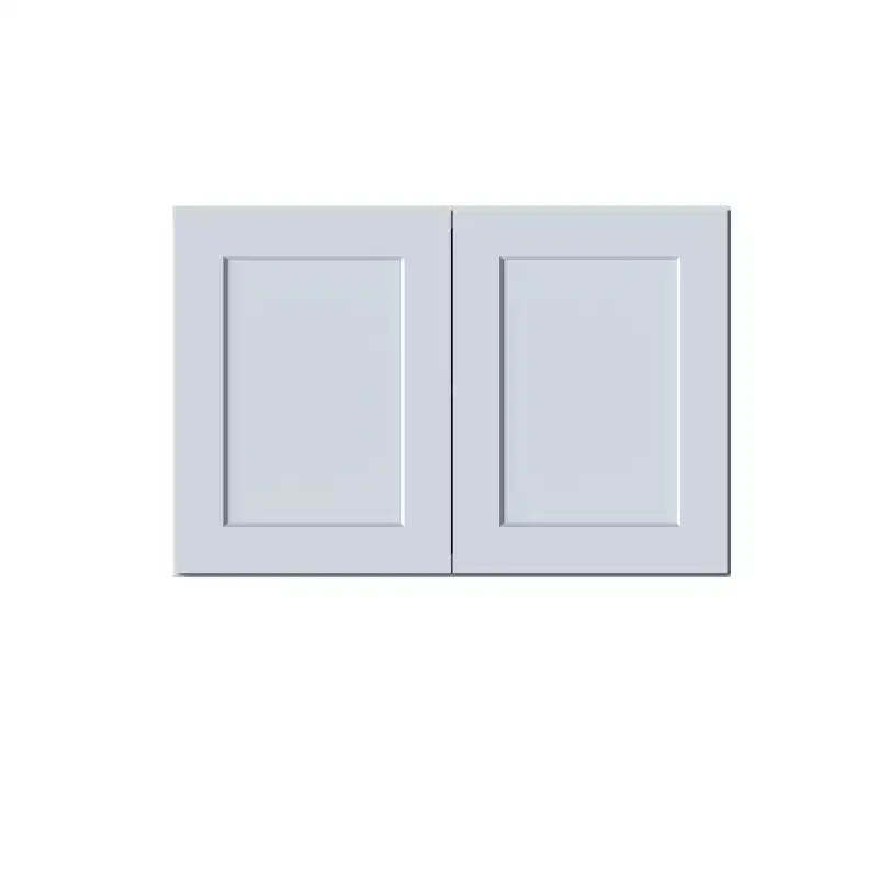 CASAINC 36 W x 24 H x 27 D Shaker Base Kitchen Cabinet, Solid Wood Frame, Water-Based Low-VOC Paint, Soft-Close, RTA, Dove Gray