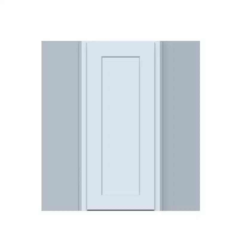 CASAINC 24 W x 36 H x 12 D Shaker Base Kitchen Cabinet, Solid Wood Frame, Water-Based Low-VOC Paint, Soft-Close, RTA, Dove Gray
