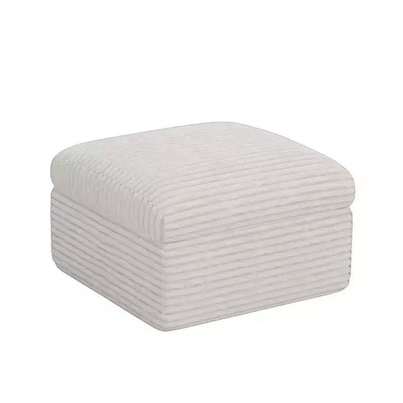 30 Corduroy Ottoman