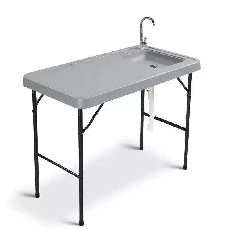 Karl Home 44.8 inch Patio Folding Fish Cleaning Table