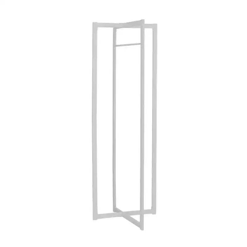 Clihome 72 Metal Freestanding Coat Rack with Hanging Bar Entryway Hall Tree