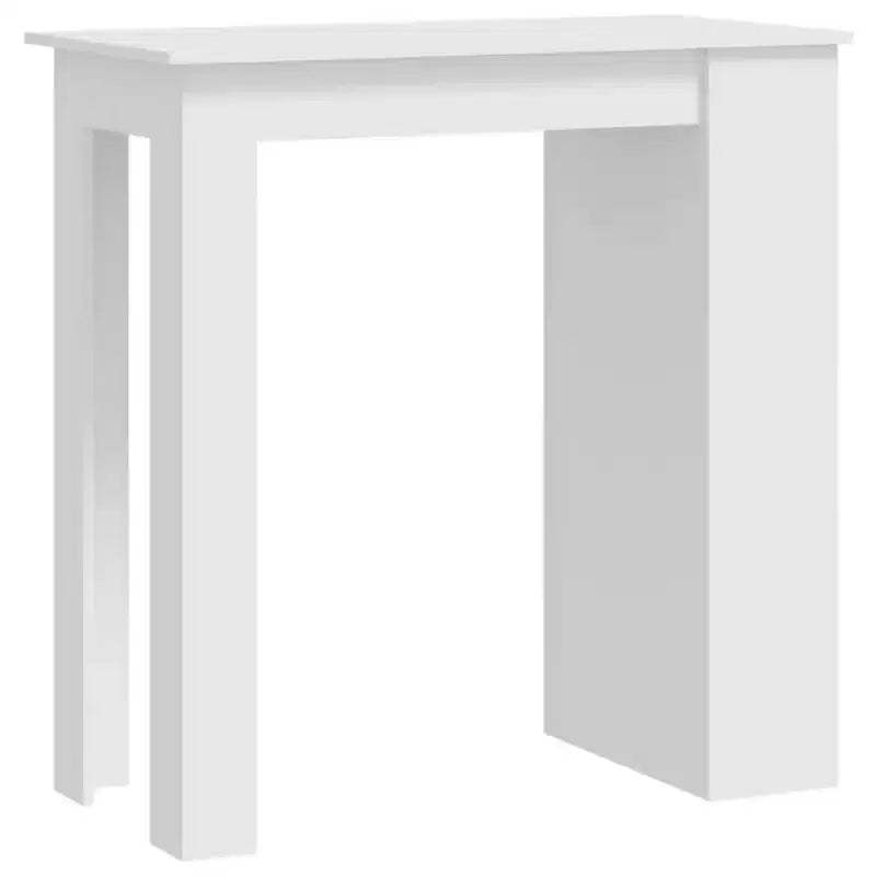 Bar Table with Storage Rack - Modern Design for Dining and Kitchen