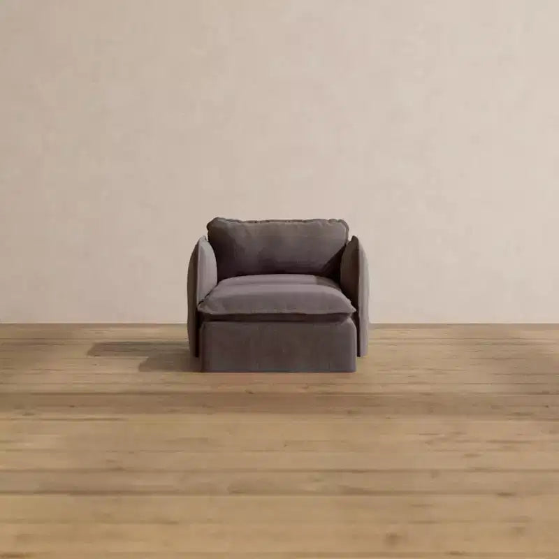 Anabei Modular Washable Chaise Armchair | Memorix+ Seat & Contour Pillow