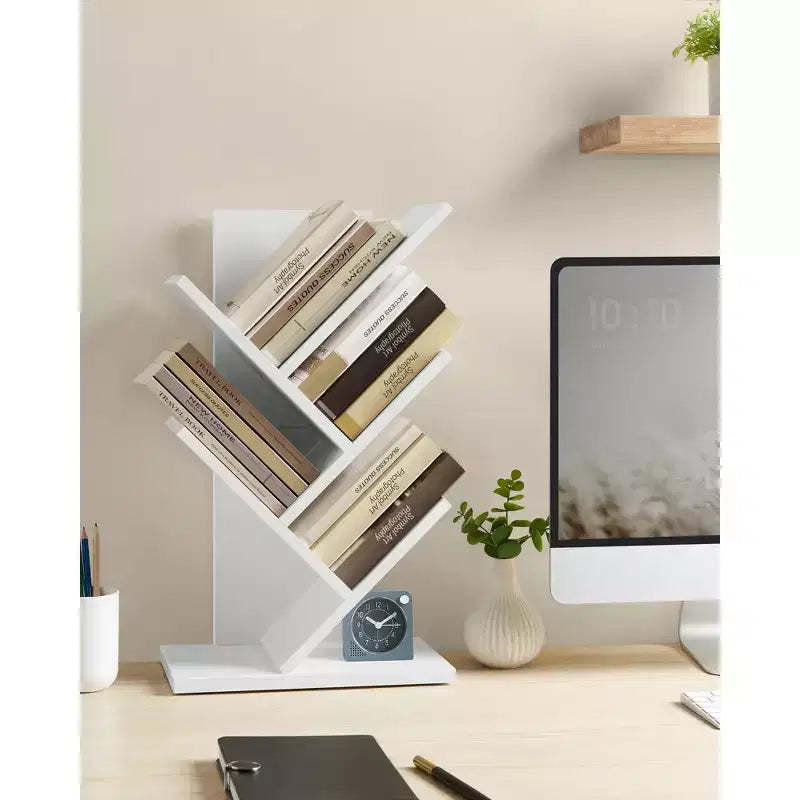 VASAGLE CUSTOS Collection - Tree Bookshelf, Modern Bookcase, Floor Standing Book Shelf