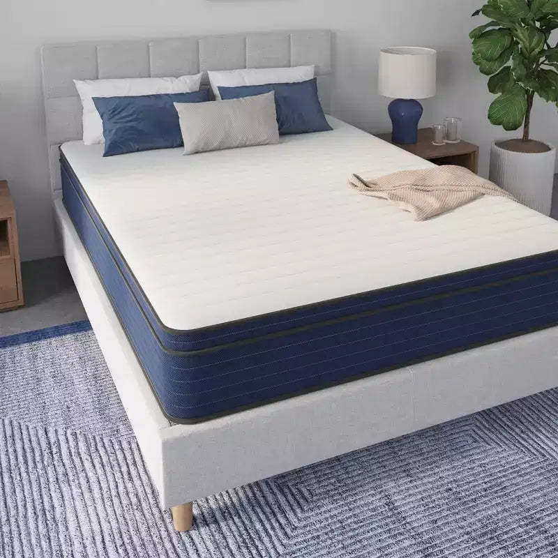 Euro Top Hybrid Cooling Gel Memory Foam Pocket Spring Mattress