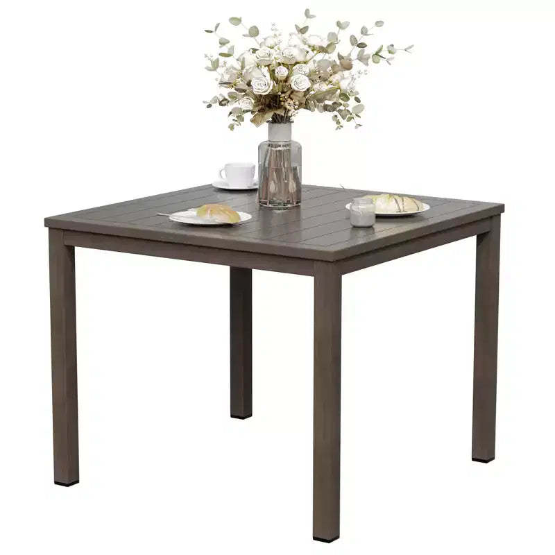 UPTIOT 35x35 All-Weather Outdoor Dining Table