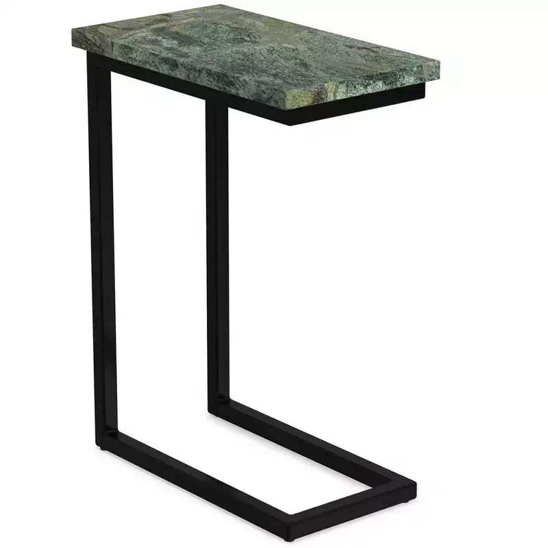 Rhonda C Side Table with Genuine Marble Top