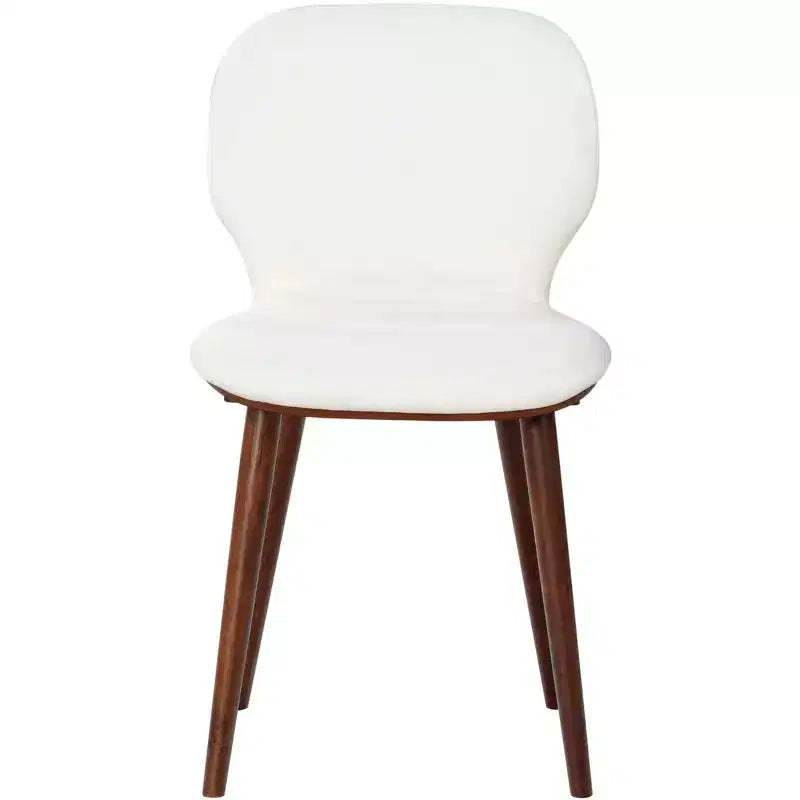 Tazmyn Dining Chair - SFV4157 - White/Walnut - Safavieh Couture