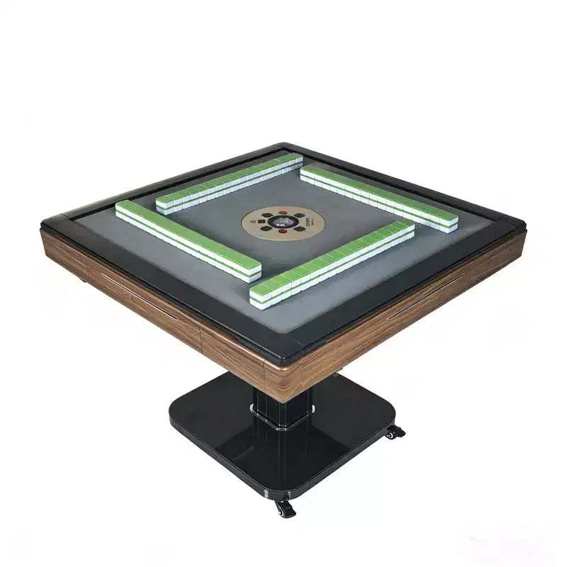 Foldable Automatic Mahjong Table with Wheels, Ultra-Thin & Quiet
