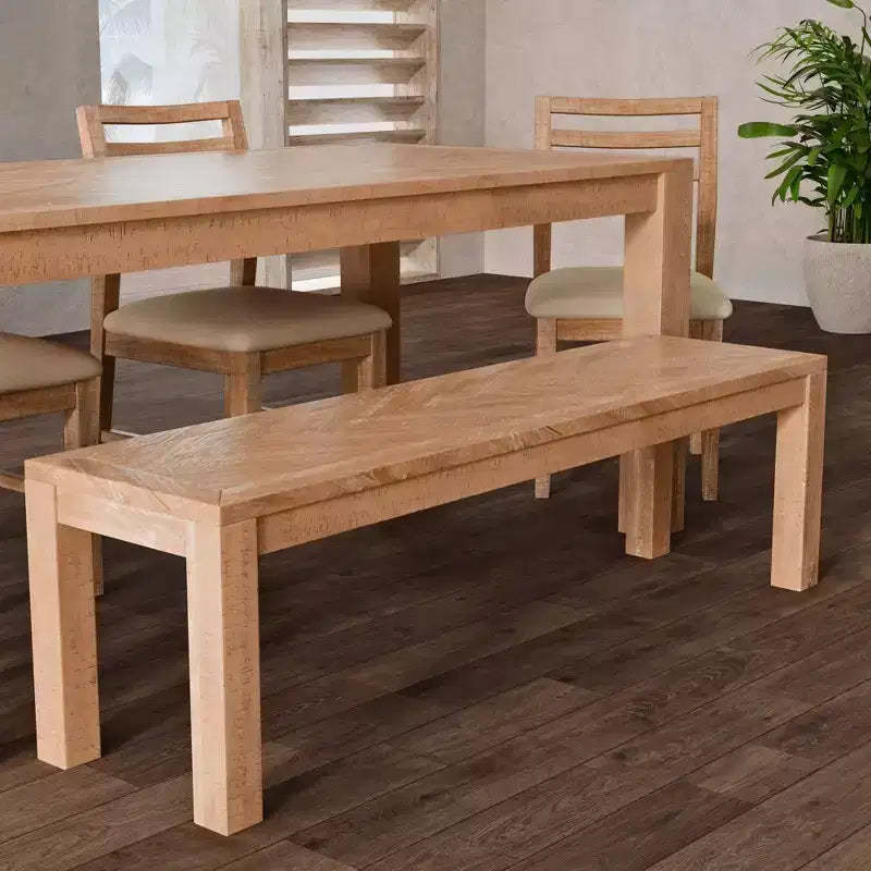 Aiden Bench, Natural Weathered (brown)