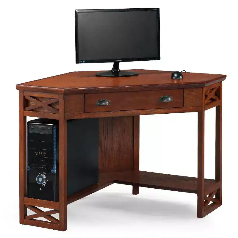 HomeStock Kids Desks with Open Storage Shelf