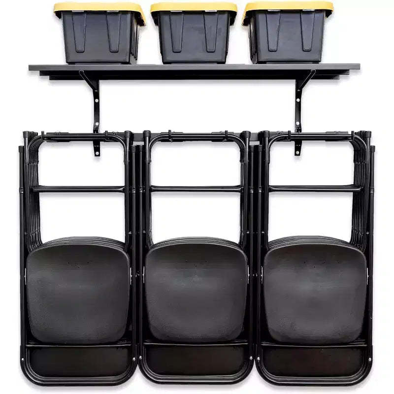 StoreYourBoard G-Chair + Shelf | Adjustable Wall Storage System | Holds 300 lbs